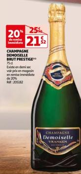 Champagne Demoiselle Brut Prestige