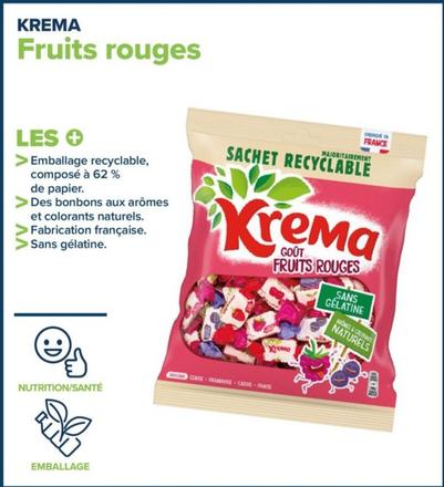 Krema - Fruits Rouges