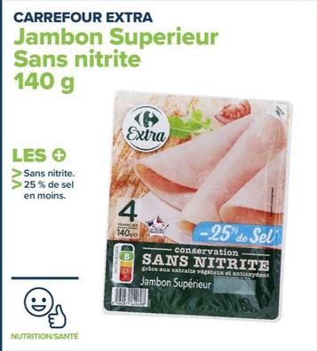 Extra Jambon Superieur Sans Nitrite