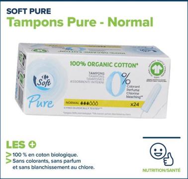 soft pure - tampons pure - normal