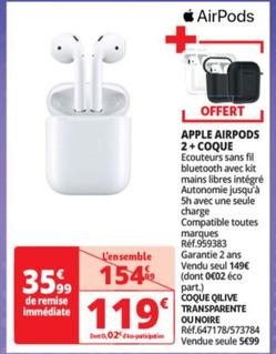 Airpods 2+ Coque