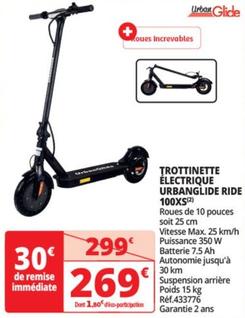 Urban Glide - Trottinette Électrique Ride 100xs