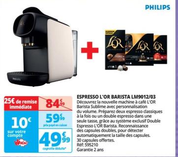 Espresso L'or Barista Lm9012/03