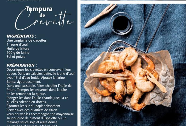 tempura de crevette