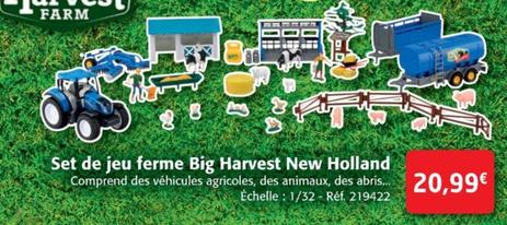 Set De Jeu Ferme Big Harvest New Holland