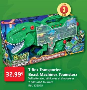 T-rex Transporter Beast Machines Teamsterz