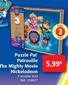 Paw Petrouille - Puzzle The Mighty Movie Nickelodeon