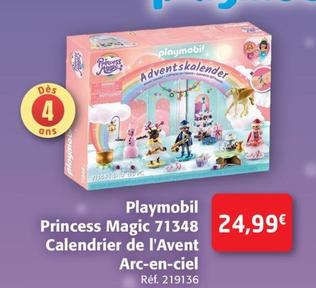 Princes Magic - Playmobil 71348 Calendrier De L'avent Arc-en-ciel