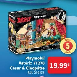 Playmobil - Asterix 71270 Cesar & Cleopatre