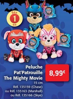 Peluche Pat'patrouille The Mighty Movie