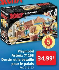 Playmobil - Asterix 71268 Dessin Et La Bataille Pour Le Palais