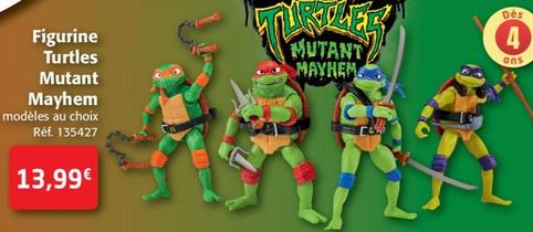 Figurine Turtles Mutant Mayhem