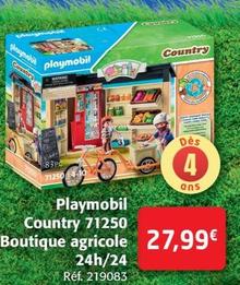 Country - Playmobil 71250 Boutique Agricole 24h/24