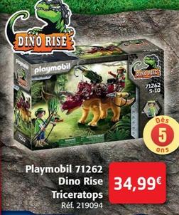 Dino Rise - Playmobil 71262 Triceratops