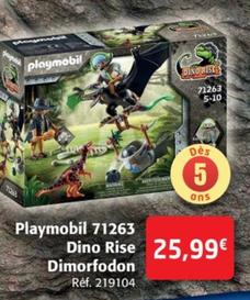 Dino Rise - Playmobil 71263 Dimorfodon