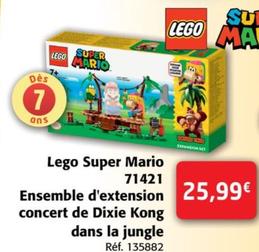 Super Mario 71421 Ensemble D'extension Concert De Dixie Kong Dans La Jungle