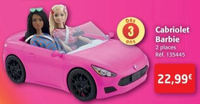 Cabriolet Barbie