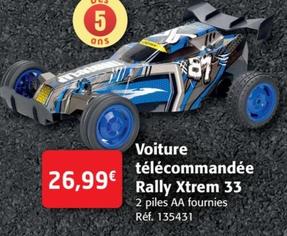 Voiture Télécommandée Rally Xtrem 33