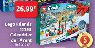 Friends 41758 Calendrier De L'avent