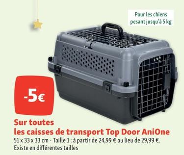 Anione - Sur Toutes Les Caisses De Transport Top Door