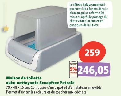 petsafe - maison de toilette auto-nettoyante scoopfree