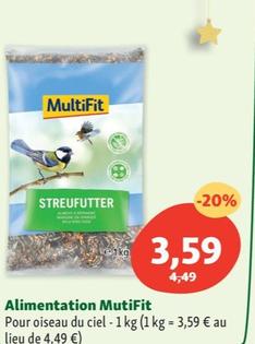 Mutifit - Alimentation