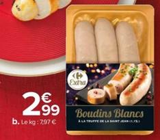 Boudin Blanc A La Truffe