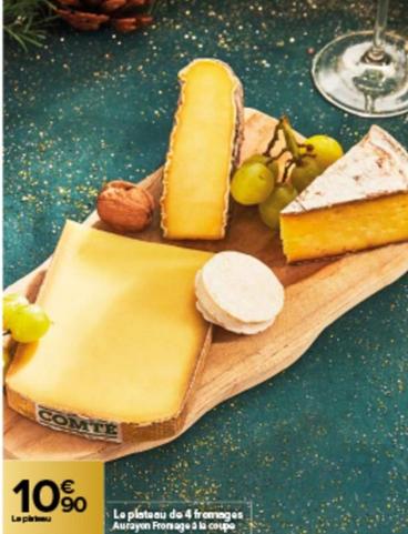 le plateau de 4 fromages