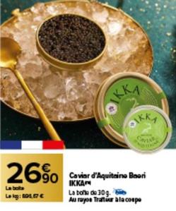 ikka - caviar d'aquitaine boori