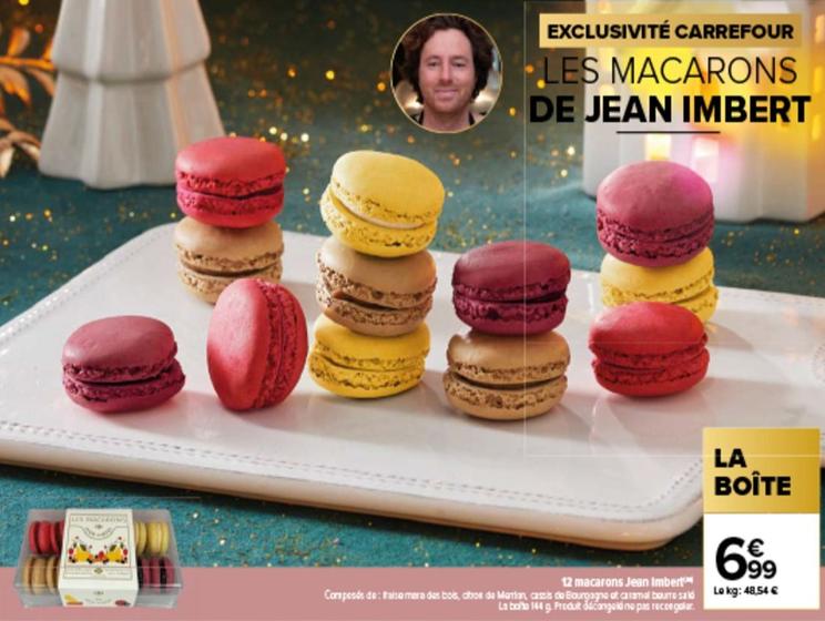 12 Macarons Jean Imbert