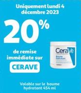 Cerave - Valable Sur Le Baume Hydratant