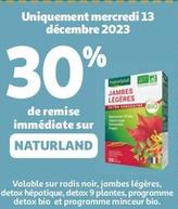 Naturland - Valable Sur Radis Noir, Jambes Legeres, Detox Hepatique, Detox 9 Plantes, Programme Detox Bio Et Programme Minceur Bio