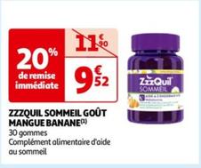 ZzzQuil - Sommeil Gout Mangue Banane