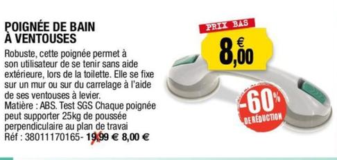  offre à 8€ sur Outiror