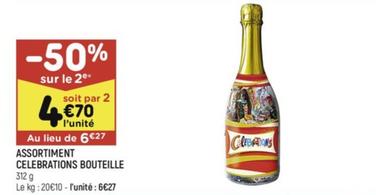 Celebrations - Assortiment Bouteille