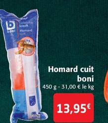 Boni - Homard Cuit
