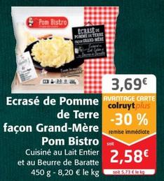 Pom Bistro - Ecrase De Pomme De Terre Facon Grand-mere