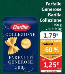 Farfalle Generose Collezione