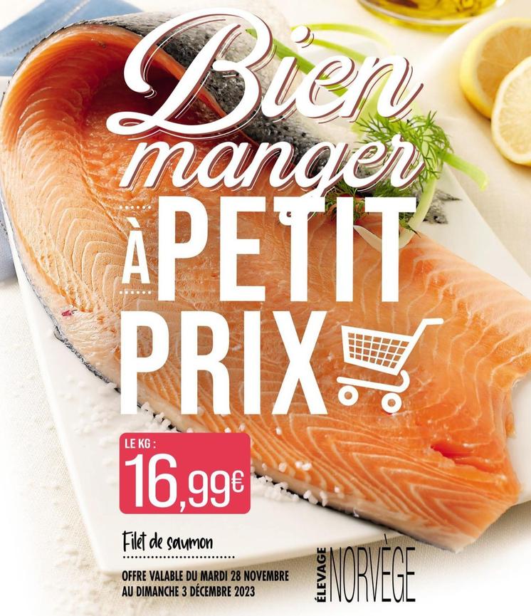 Filet De Saumon offre à 16,99€ sur Match