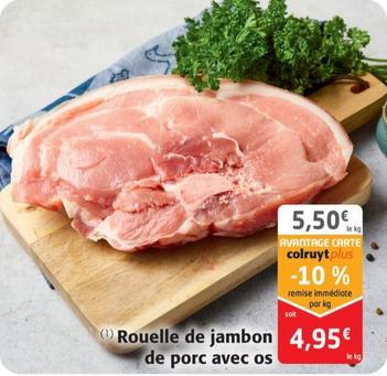 Roulle De Jambon De Porc Avec Os