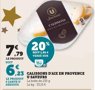 U Saveurs - Calissons D'aix En Provence
