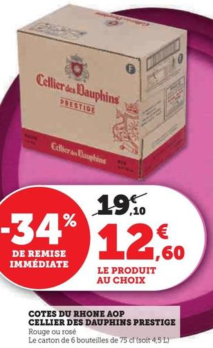 Cellier Des Dauphins - Cotes Du Rhone Aop Prestige