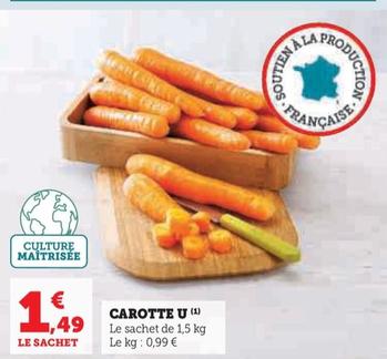 u - carotte