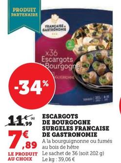Francais De Gastronomie - Escargots De Bourgogne Sugeles