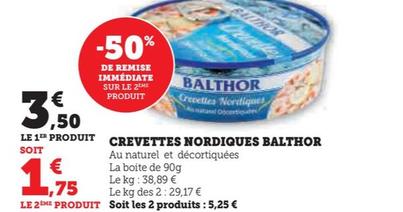 Balthor - Crevettes Nordiques