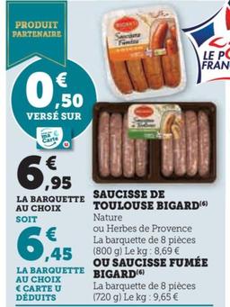 saucisse de toulouse