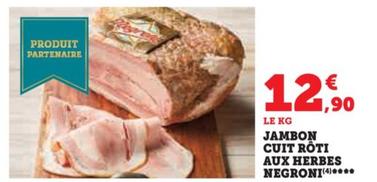 Jambon Cuit Rôti Aux Herbes