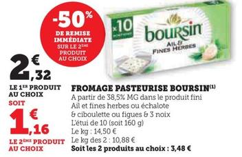 fromage pasteurise