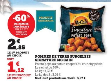 Pommes De Terre Surgelees Signature