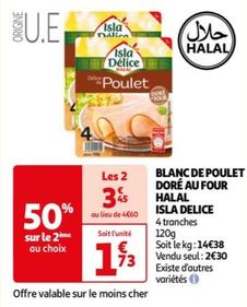 Isla Délice - Blanc De Poulet Doré Au Four Halal